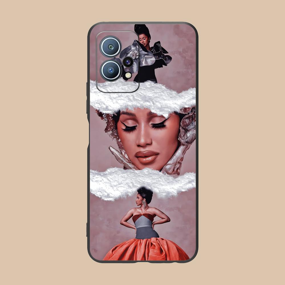 Cardi B Matte TPU Mobile Phone Case for Huawei P60 P50 P40 P30 P20 P10 P9 P8 Pro Lite Plus Colorful Printing Cover