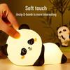 Panda Night Light with Tap Decompression, Timer, and Sleep Aid for Bedside and Breastfeeding; Ideal Birthday Gift.