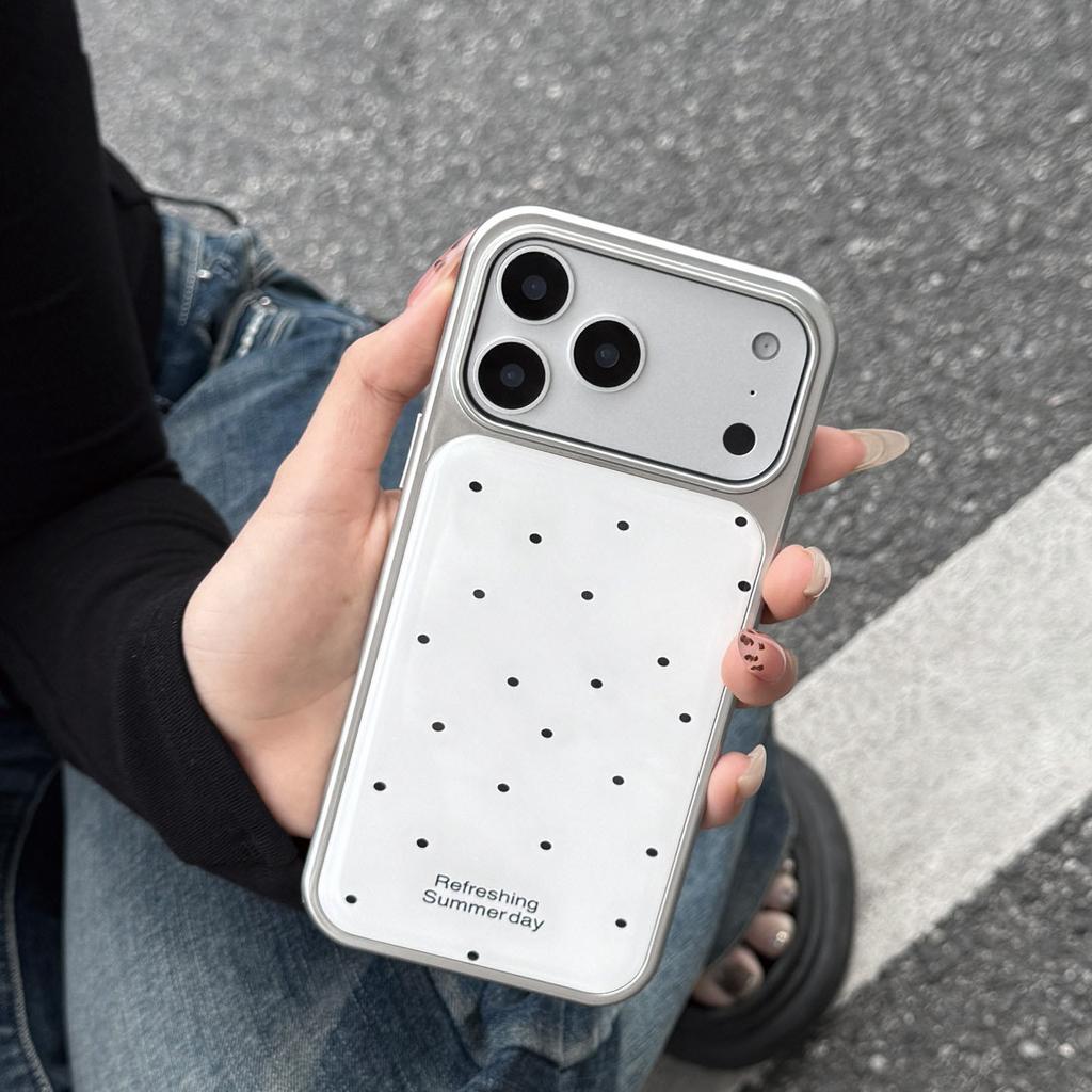 INS Fashion Bow Spot Phone Case for iPhone 17 16e 16 15 14 13 12 11 Air Pro Max X XR XSMAX 8 7 Plus Luxury Clear Soft Back Cover