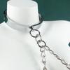Colar com Pinças Eroticas Ponderadas para Treinamento de Escravo Masculino