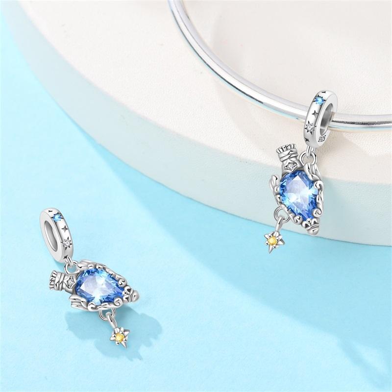 Kupfer Märchen Bunt Magischer Trank Anhänger Perlen Passend für Original Armband Halskette Feiner Schmuck Damen DIY Geschenke