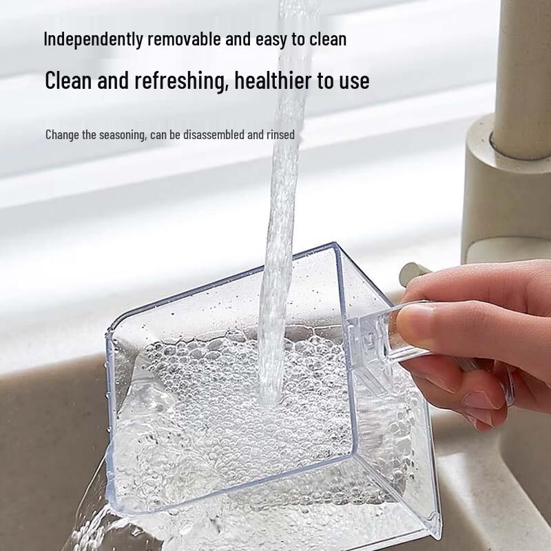 Aufbewahrungsbox für Küchengewürze im leichten Luxusstil