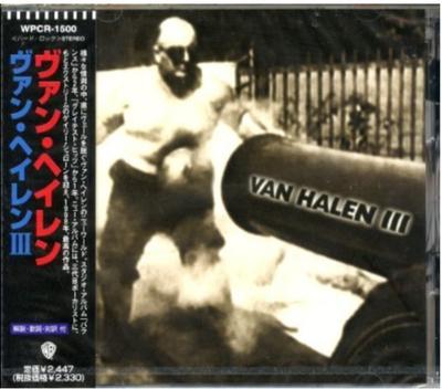 CD VAN HALEN - Van Halen III WPCR1500 WARNER BROS 1998 Japonsko Metal Použité