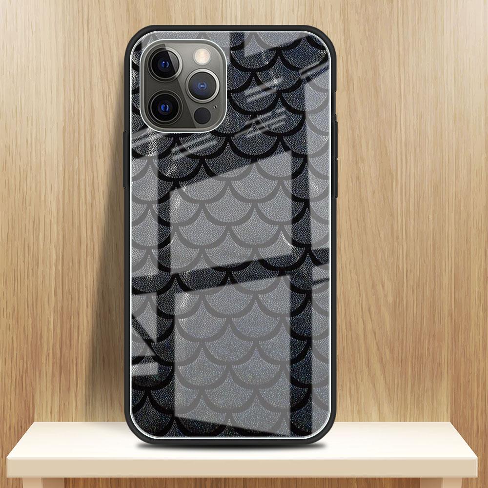 

Стеклянный чехол с принтом змеиной кожи для Apple iPhone 14 13 Pro 11 12 7 8 Plus SE 2022 XR X XS Max 6 6S, закаленный чехол для телефона iPhone 6 6S