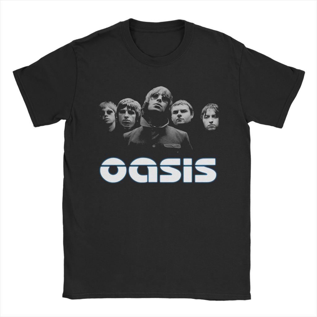 Funny O-Oasis Definitely Maybe T Shirt Men's Cotton Short Sleeve O-neck Summer Top Tee