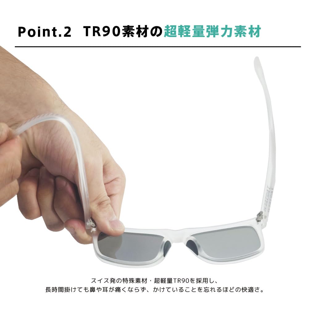 Polarized Sunglasses UV400 UV Rays Reflective Light Strong Light Wellington Style Drop Prevention Impact Resistant Sports Cycling Running Fishing