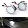 For Ford F150 Mondeo Mk5 Mustang Edge Explorer Expedition Flex 2Pcs LED Canbus No Error Side Mirror Puddle Lights 6000K White