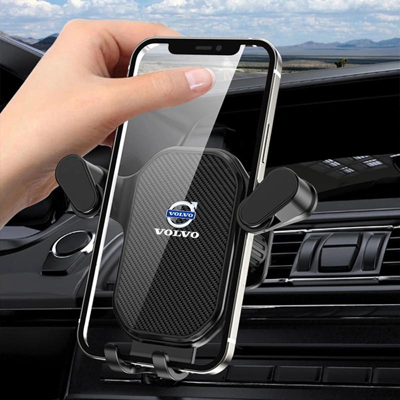 Neue universelle Autohalterung Schwerkraft Auto Handyhalter für Volvo XC90 V90 V60 XC60 V40 S80 S60 S90 C40 XC40 V70 XC70 C30 Zubehör