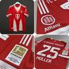 2526 Bayern de Munique casa Muller Nº. 25 camisa comemorativa Nº. 9 Não. Versão para 10 jogadores versão de fã camisa de futebol infantil