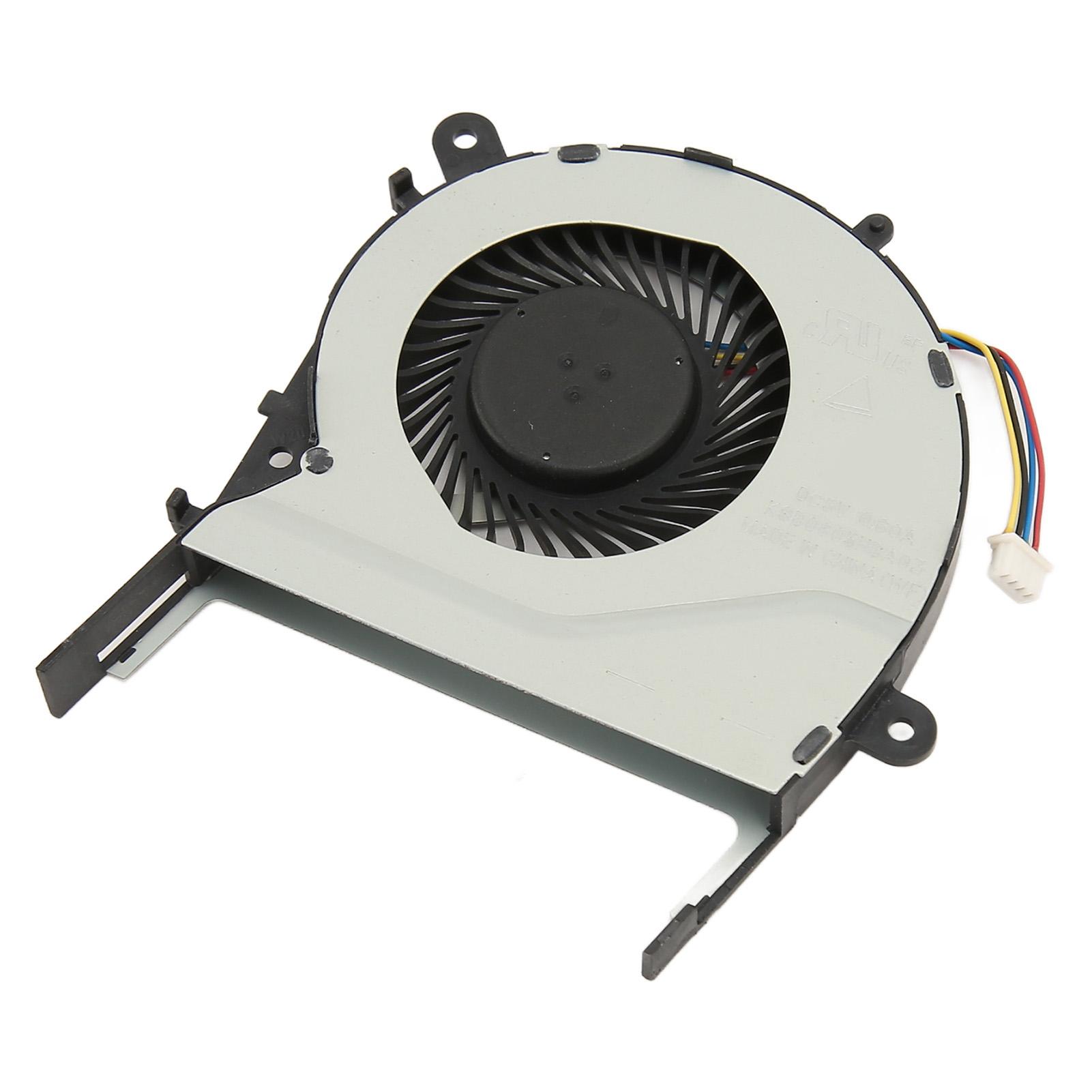 

Вентилятор охлаждения ЦП 4-контактный разъем питания Замена вентилятора кулера для ноутбука для ASUS X455LD X455CC X555 R455l X555LD K555