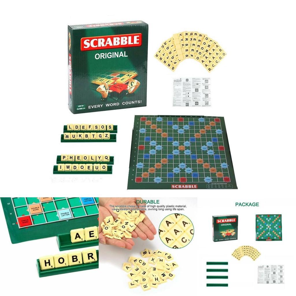 Portable Spelling Puzzle Game Family Party Toy For Intelligence Development