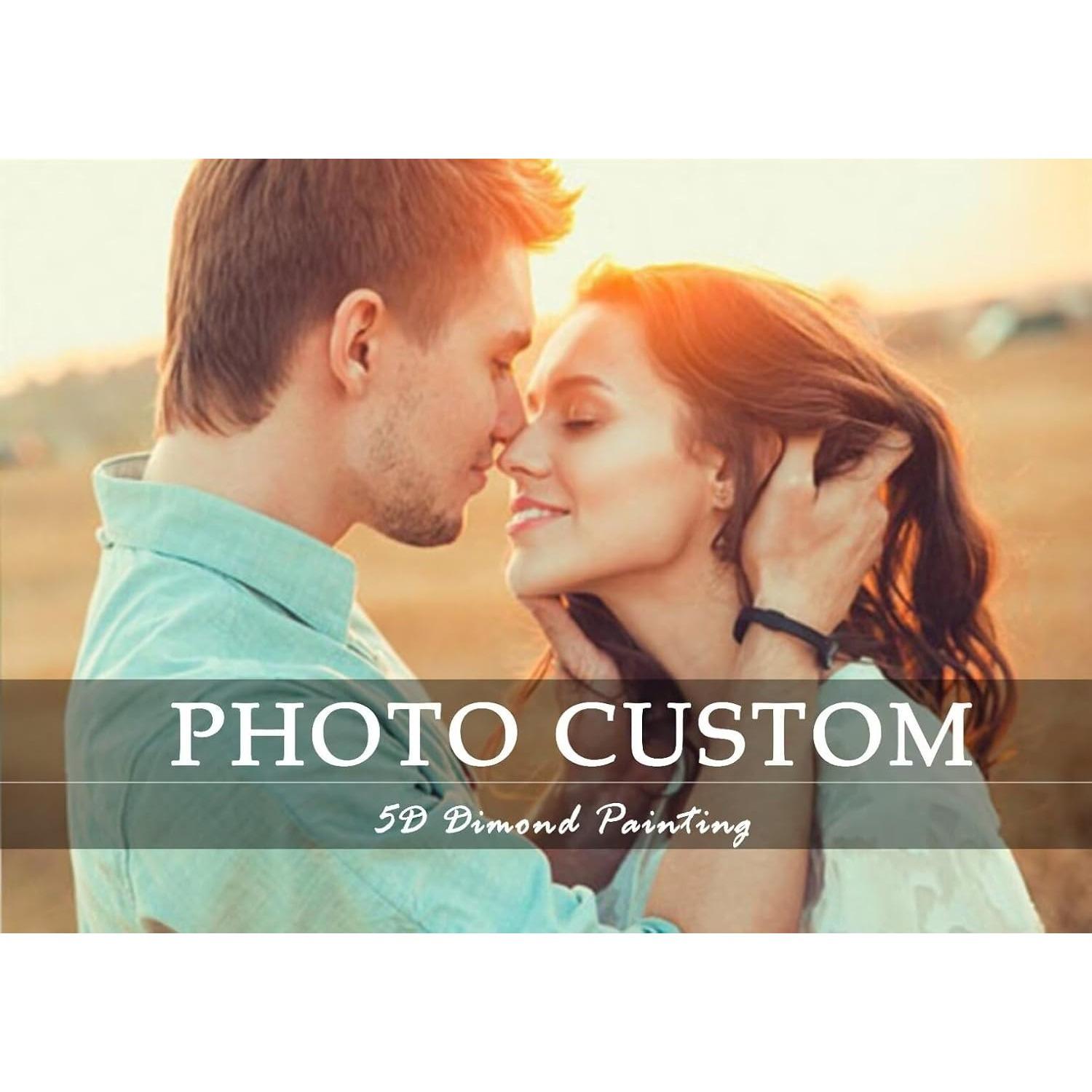 

Персонализированный пиксель-арт, фото на заказ, личный портрет, взрослый, пара, папа, мама, мозаичная картина, алмазная вышивка своими руками, уникальные идеи подарков на день рождения 30x20