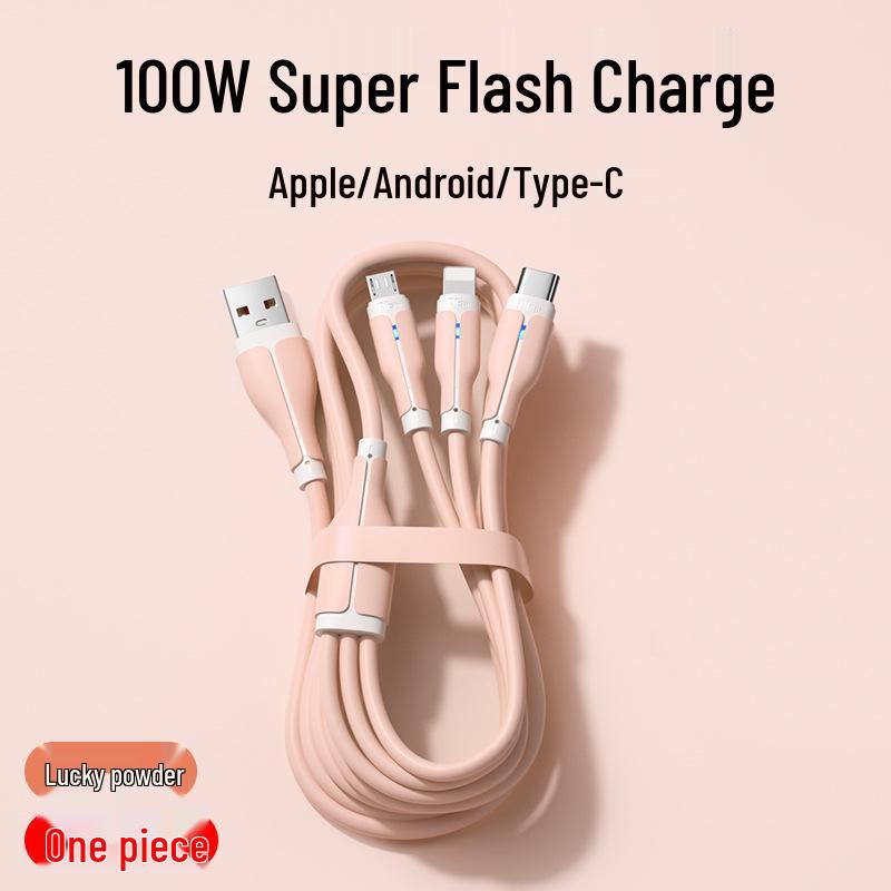 Universal 3-in-1 Multi-Function Fast Charging Cable for Cars