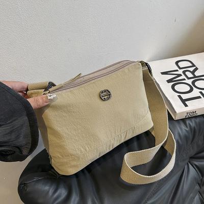 Çok Fonksiyonlu Kanvas Çapraz Askılı Çanta Su Geçirmez Taşınabilir Günlük Çok Yönlü Moda Yeni