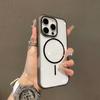 Suitable for IPhone16 Phone Case, Thin Ring N52 Magnetic Attraction, and Color Frame Protective Case for Apple 15promax