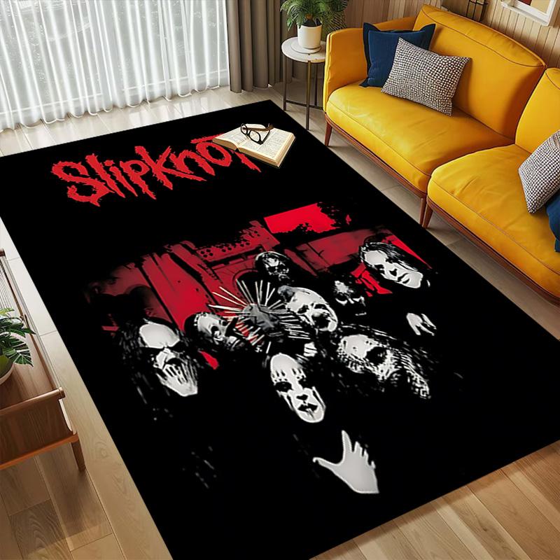 Slipknot Band Living Room Nonslip Area Rug Soft Carpet For Bedroom Game Playroom Sofa Office Home Decor Doormat Christmas Gift C926596