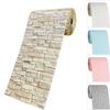 70cmx5m 3D Brick Wall Stickers Decorative Self-Adhesive Wallpaper Kids Room Bedroom Kitchen Home Decoration