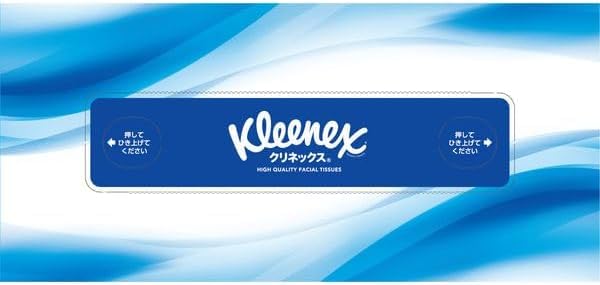 Kleenex Tissues count x 5 boxes x 2 KLEENEX Box Tissue Paper with Original Tissue (180 sets)