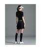 BEANPOLE GOLF [B_Under] Women'S Ribbed Mix Short Sleeve Pullover - Black