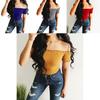 Elegant Women Summer Casual Off Shoulder Tank Top Vest Blouse For Effortless Style