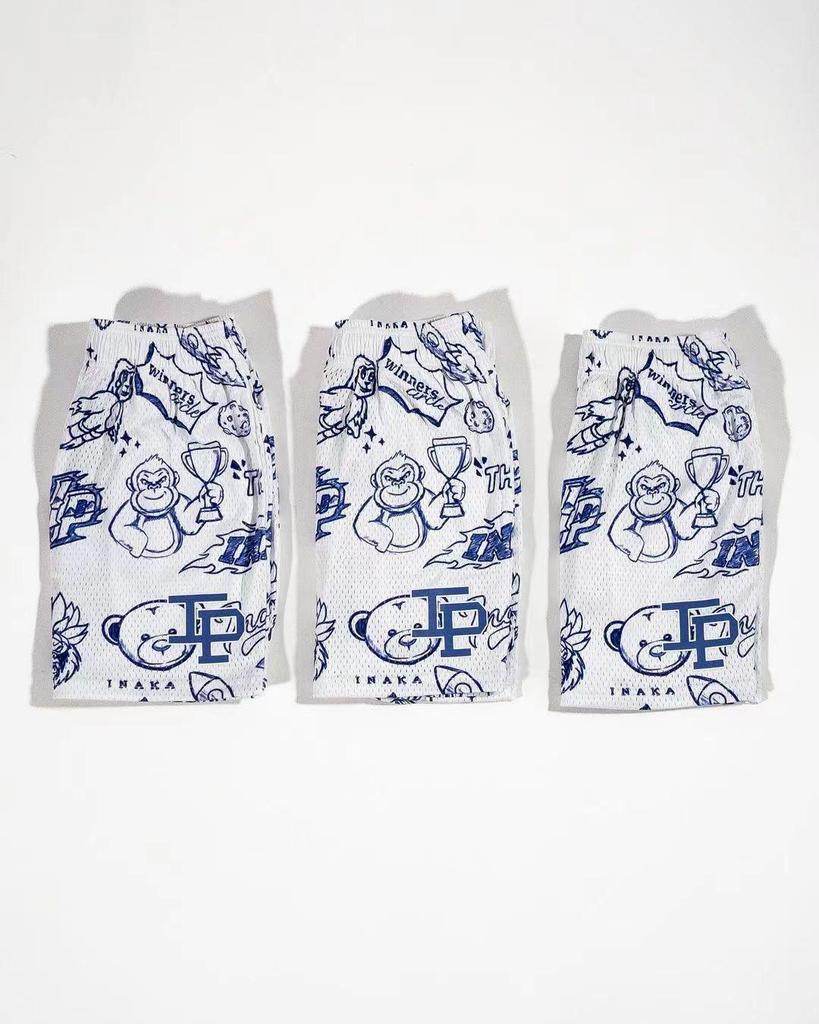 Trendy American Mesh Basketball Shorts - Quick-Dry Casual Sports Shorts