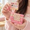 Creative Style Decompression Button Toy Cute Design Keyboard Keychain  Popular Pendant