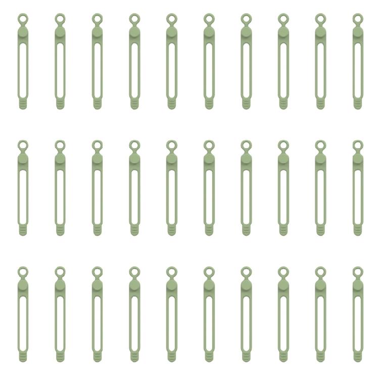 Quick Release Silicone Cable Straps Elastics Cord Organizers For Electronics Tangles Prevention