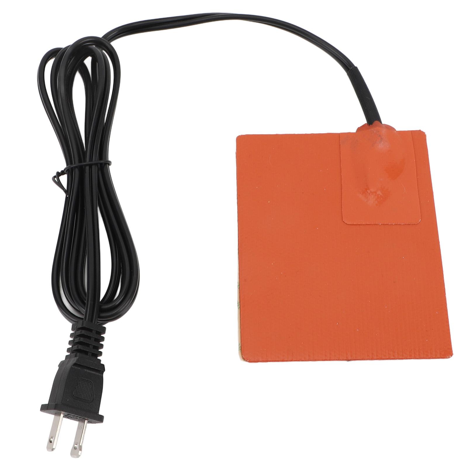 

Силиконовый нагревательный коврик силиконовая резиновая грелка электрическое одеяло гибкий коврик 102X127 мм