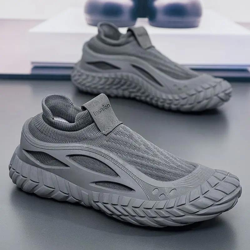 Fashion Green Running Men's Casual Sneakers Gym Unisex Summer Sale Walking Outdoor Korean Original Deals On Breathable Male Sports Shoes