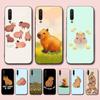 Capybara Cute animal cartoon Phone Case For Xiaomi Mi 5X 8 9 10 11 12 lite pro 10T PocoX3pro PocoM3 Note 10 pro lite