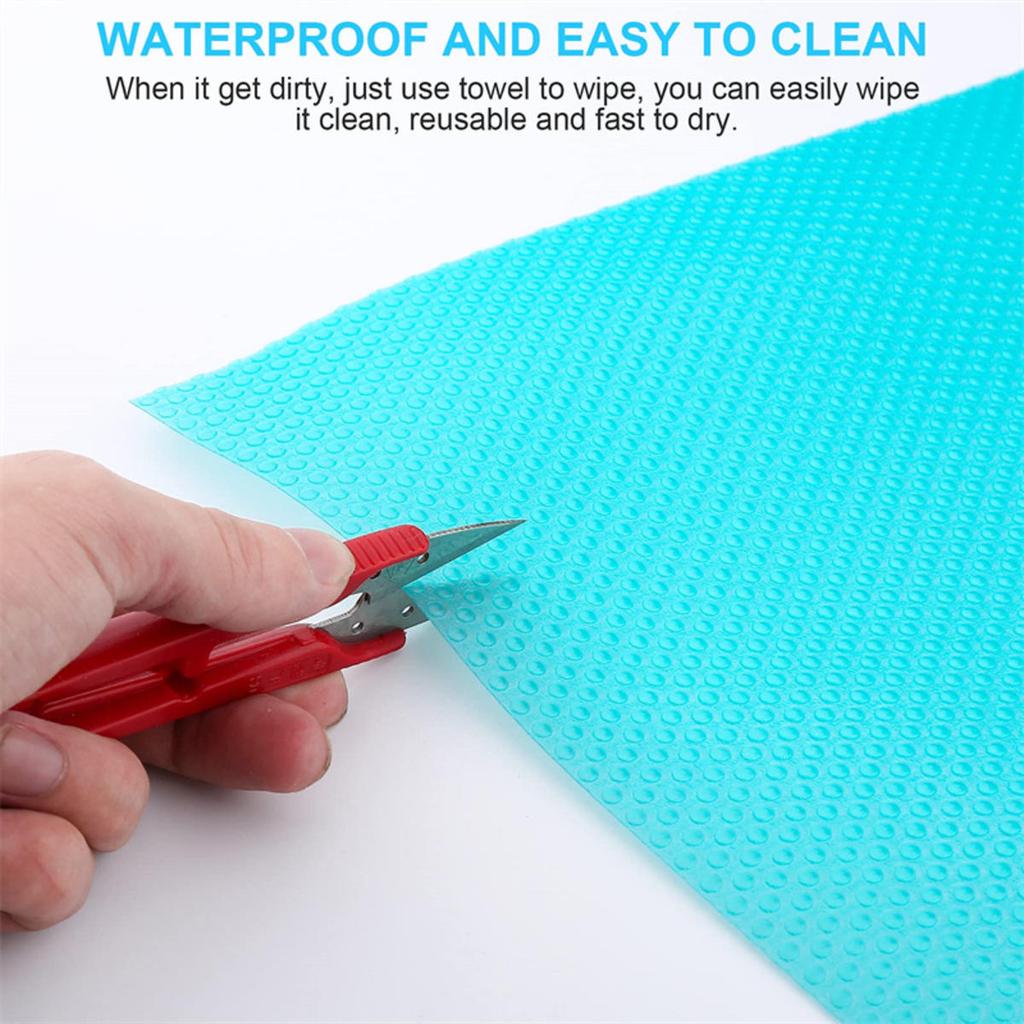 EVA Waterproof Refrigerator Liner Mat Washable Mildew Kitchen Pad Anti-oil Cabinet Drawer Placemat Heat-insulat Fridge Mat