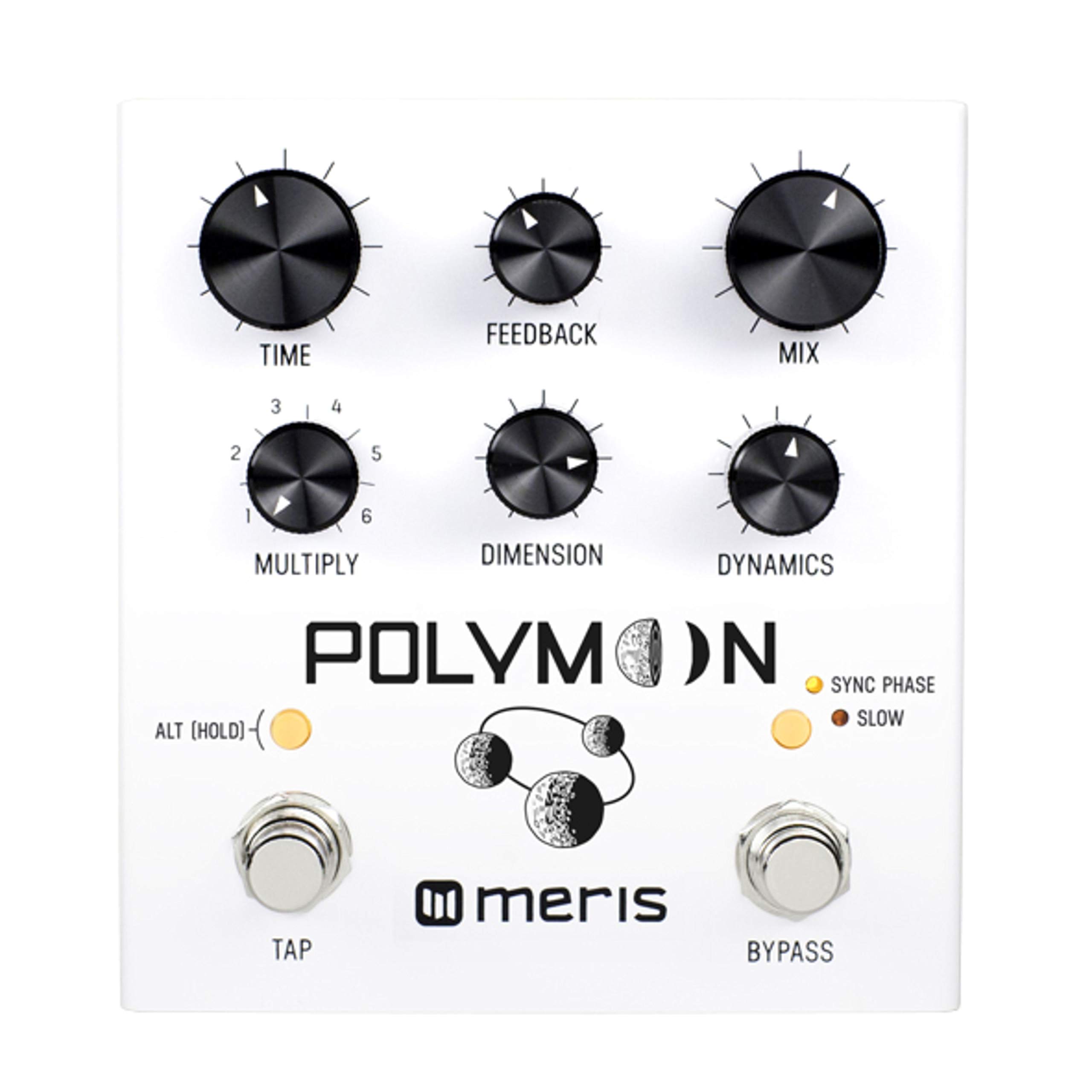 

Meris Polymoon Pedal delay pedal effector PMN-DST білий