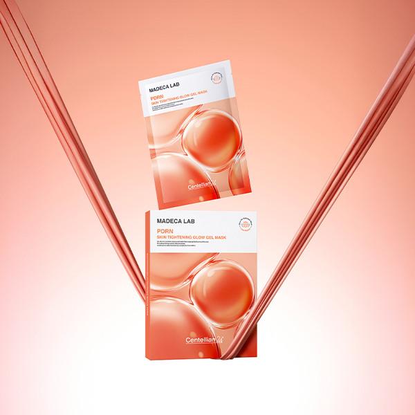 Madeca Gel Mask Pack: 5 Sheets for Moisture + 5 Sheets for Elasticity