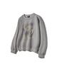 GAKKAI UNIONS Glitch Pigment Sweatshirt Stone Grey