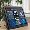 Weather Station Alarm Clock Multifunction Wireless Weather Station with Outdoor Sensor Temperature/Humidity for Bedroom Office