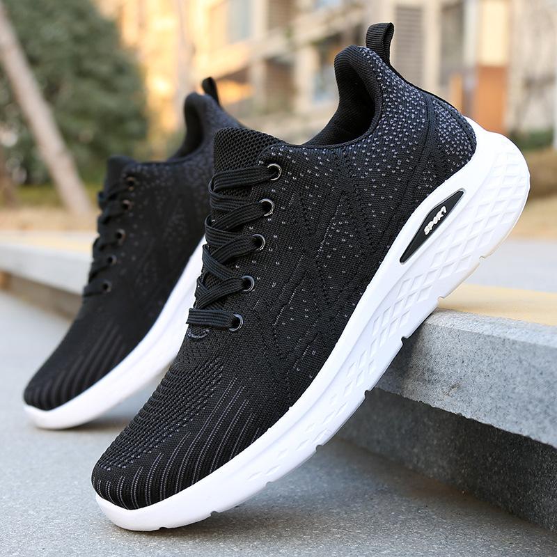 

Легкая плетеная мужская обувь весна, мужская повседневная обувь полиуретан дышащие сетчатые кроссовки мужские 39