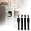 4Pieces Sturdy and Adjustable Washing Machine Shock Absorbers Quick Setuping ABS Texture Suitable for Various Models