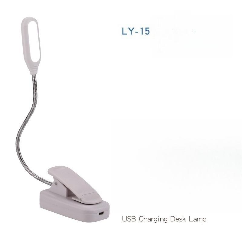 Mini Tragbare LED Buchlampe Augenschutz Leselampe Flexibel Einstellbare Richtung Batterie Lernschreibtischlampe Schlafzimmerlicht