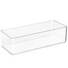 Acrylic Transparent Dust-Proof Rectangular Nail Storage Box