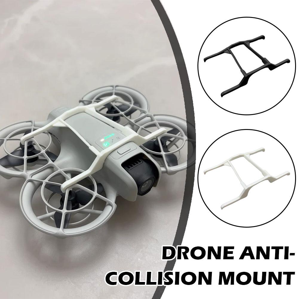

For DJI Neo Anti-collision Bracket Back Safety bumper 3D Printed Drone Protection Scratch-resistant Lightweight Accessories чорний