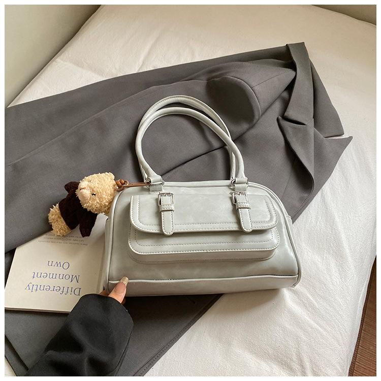 Eine modische, schlichte und elegante, Nischen-Casual-Einzelschultertasche für Damen, eine koreanische Version der beliebten Pillow Bag