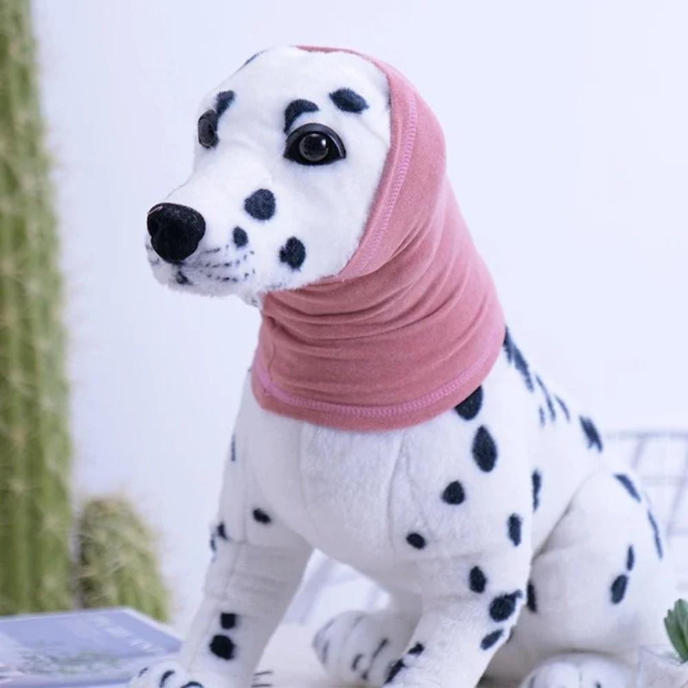 Hund Schal Mütze Elastische Hund Beruhigende Ohrenschützer Warmes Stirnband Hundepflege Ohrenschützer Atmungsaktiv Geräuschdicht Haustier Nackengamasche Reise