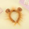 Adults Kids Plush Cartoon Animal Ear Headband Tail Lions Costume Birthday Party Christmas Halloween Cosplay Costumes