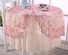 European-style Lace Round Table Cloth Household All-inclusive Round Coffee Table Cover Towel Cover Cloth Round Table Cloth Table Cover