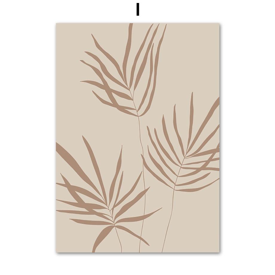 Wall Art Prints Canvas Painting Athuruga Beach Palm Leaf Coconut Tree Morocco Door Nordic Poster Decor Pictures For Living Room