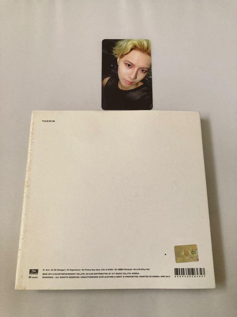 [USED] Taemin Ace White Ver. SHINEE