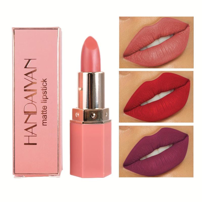 Labiales mate de terciopelo nude de 6 colores, resistentes al agua, de larga duración, hidratantes, no se decoloran, antiadherentes, brillo labial, maquillaje para mujer.