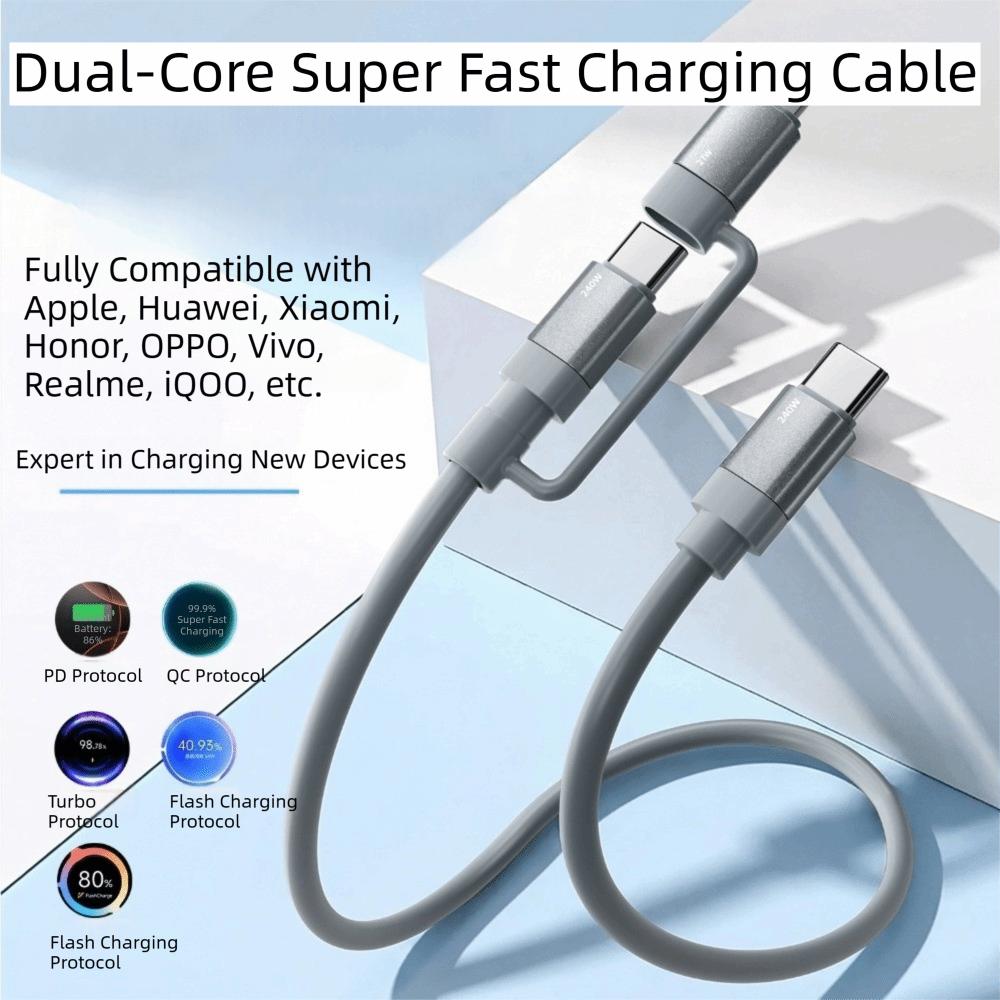 Fast Charging Fast Charging Adapter Dual Port Phone Charger Adapter Home Use