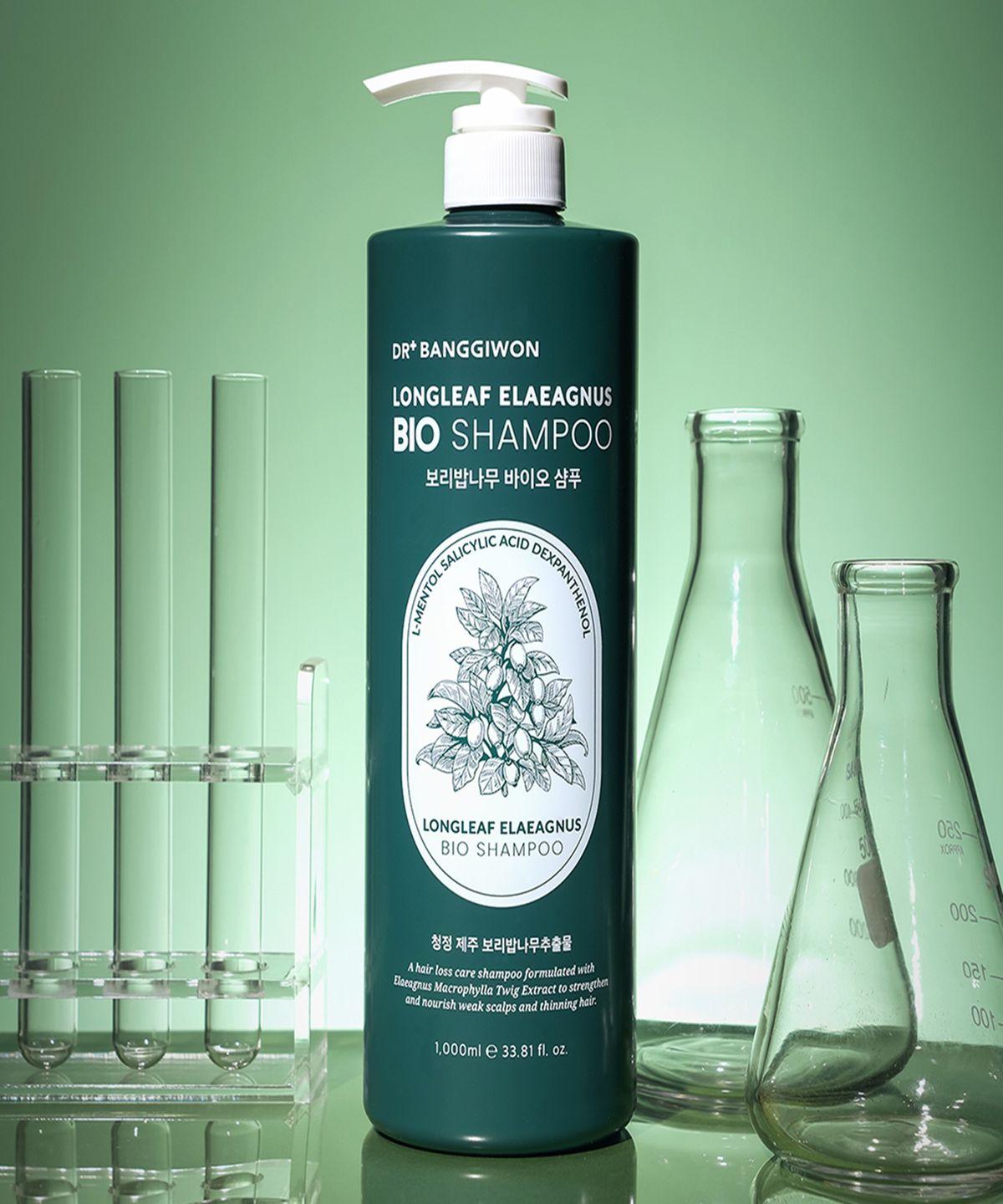 Dr. Banggiwon Barley Rice Tree Bio Hair Loss Shampoo 1L (2 bottles)