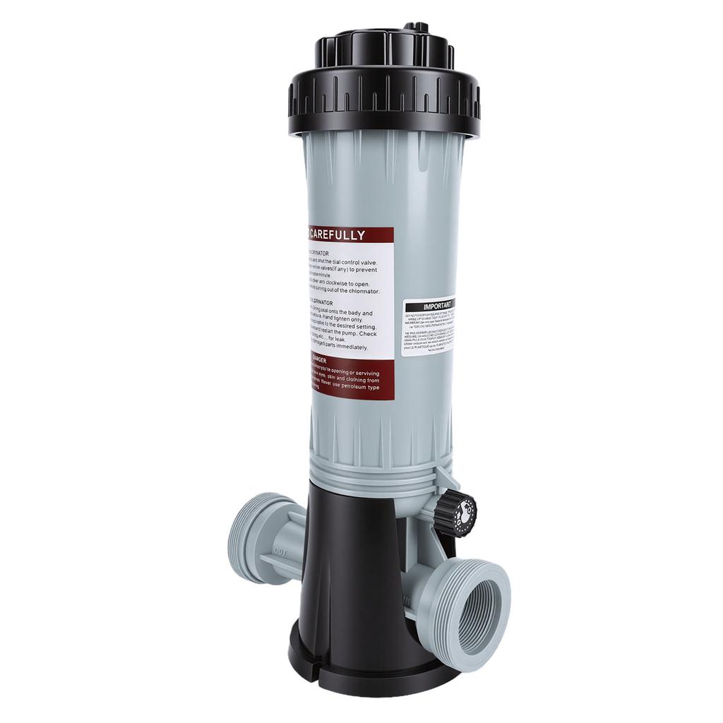 Automatic Cl Feeder Plastic In Line Automatic Pool Chlorinator Dispenser for Indoor Outdoor Swimming Pool Hot Tub